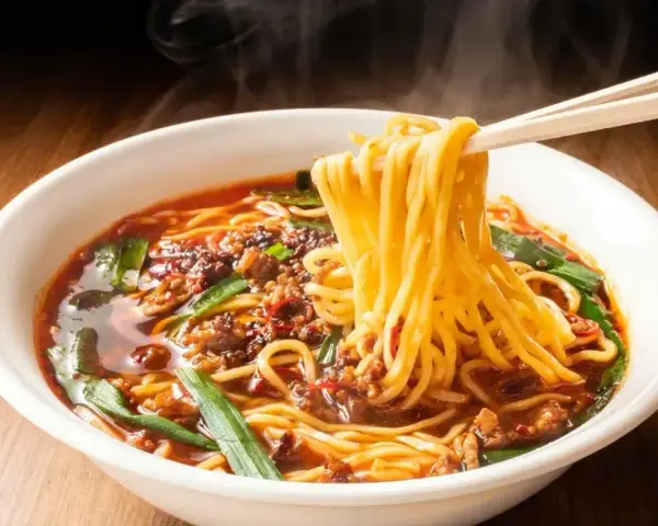 Gorące, parujące kluski unoszone pałeczkami z miski pełnej aromatycznego bulionu z mięsem i szczypiorkiem. Tak smakuje ramen!