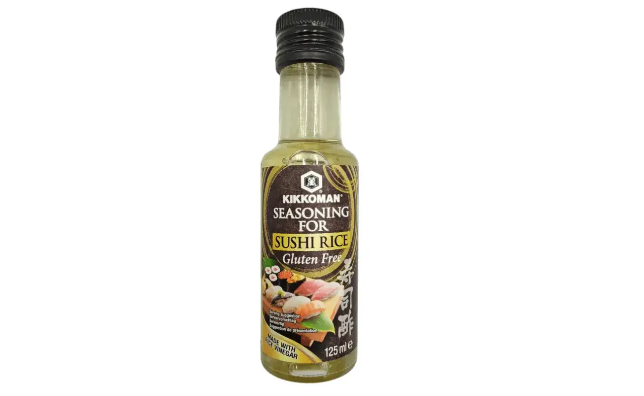 Kikkoman Seasoning for Sushi Rice &ndash; idealny spos&oacute;b, jak zrobić zaprawę do ryżu sushi. Bezglutenowa, z octem ryżowym.